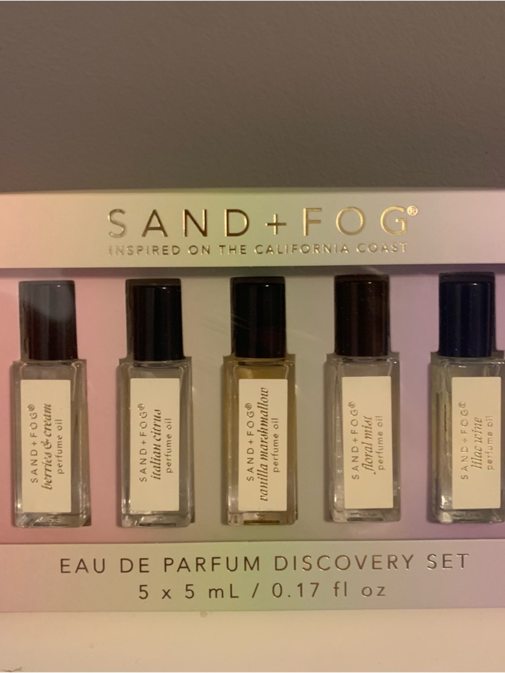 Sand + Fog Mini Perfume Oil Rollers Discovery Set